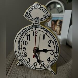 Molly Hatch Tick Tock Clock from Anthropology